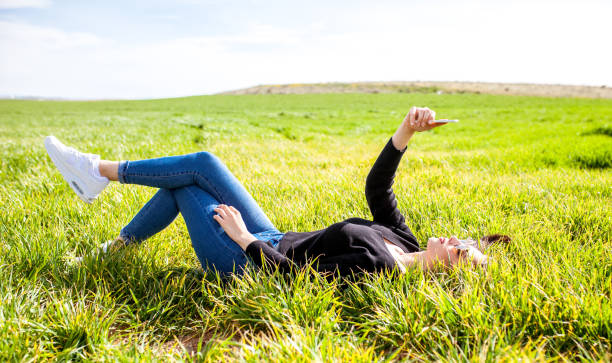 istock outdoors female model photo shoot in the spring 1067055366