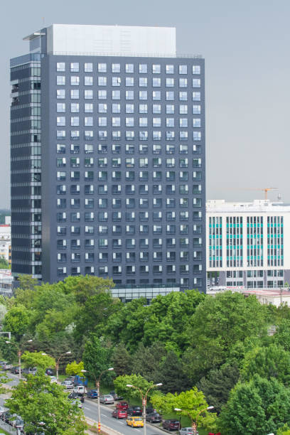 istock Office Building in Bucharest, Romania 1067061800