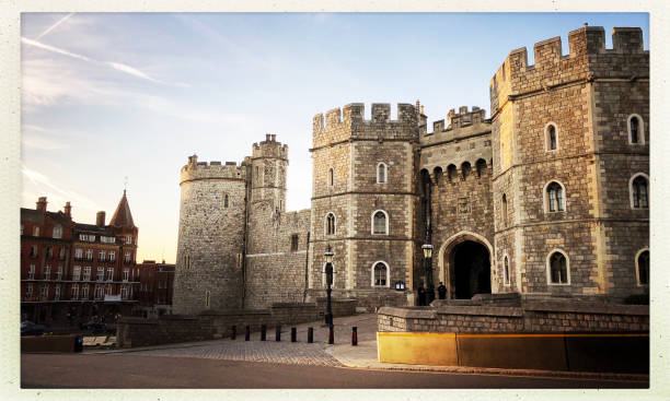 Windsor Castle stock photo