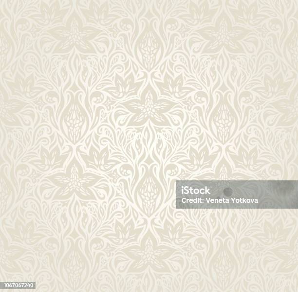 Ilustración de Diseño De Fondo Fondo De Pantalla Claro Patrón Floral De La  Boda y más Vectores Libres de Derechos de Abstracto - iStock