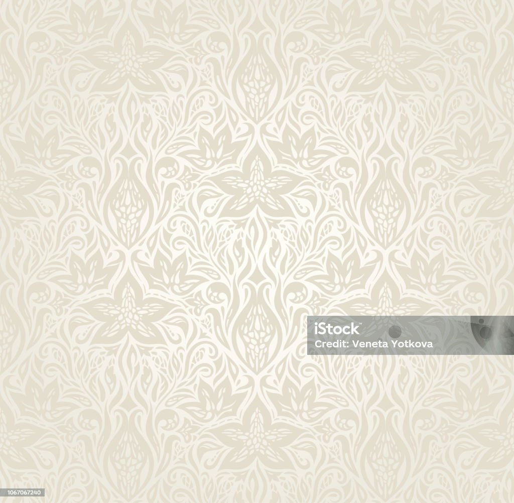 Pattern Background Wedding Color Wedding Pale Floral Pattern Wallpaper Background Design Stock ...