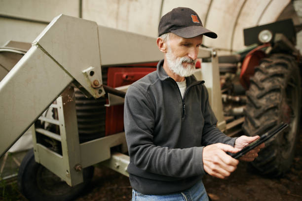 istock Keeping track of farming activities with smart apps 1067069824
