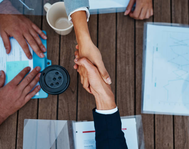 istock Making partnership that will lead to success 1067079928