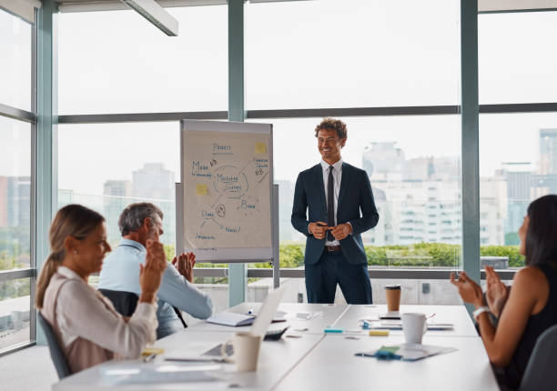 istock Discussing ways to improve the business 1067079962