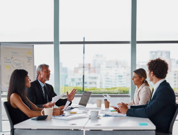 istock The corporate world is booming with ideas 1067080100
