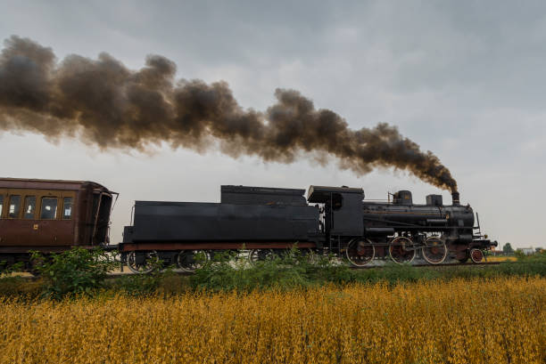 istock Steam locomotive 1067090382