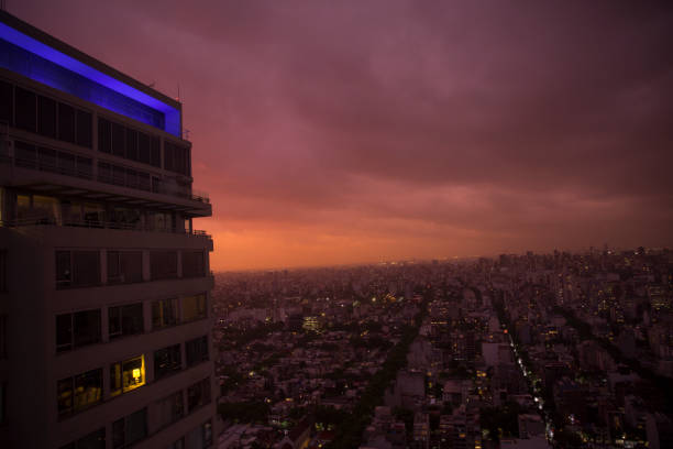 istock Sunset Palermo Buenos Aires Argentina. 1067093714