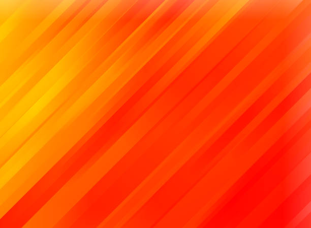 sfondo astratto di strisce diagonali con movimento rosso. - red hot foto e immagini stock