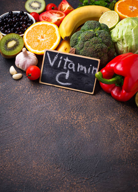 istock Food containing vitamin C. Healthy eating 1067113348