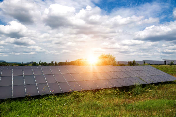 istock Solar panels, photovoltaic - alternative electricity source 1067115924