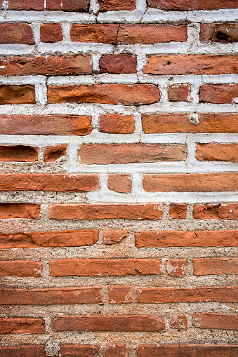 Old brick wall texture background.Wallpaper concept.