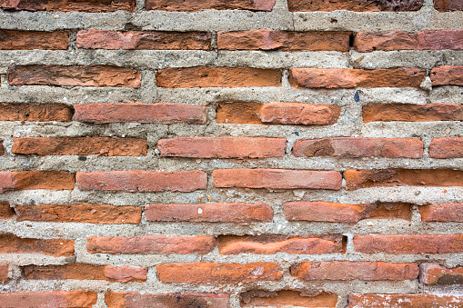 Old brick wall texture background.Wallpaper concept.