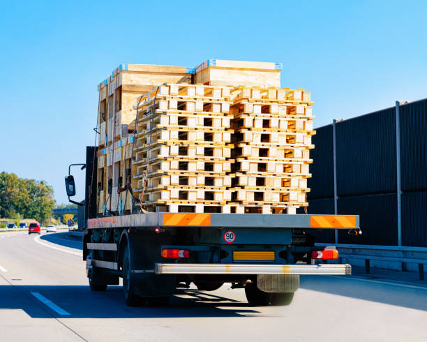 istock Carrier vessel in highway road in Poland 1067130332