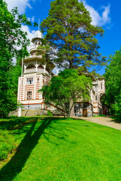 istock The Historic Rauhalinna wooden villa 1067142900
