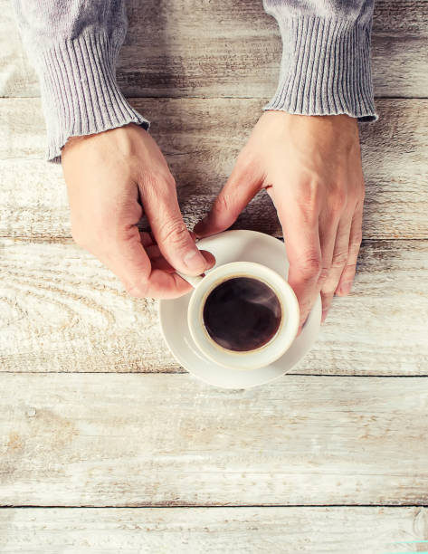 istock A cup of coffee. Selective focus. Couple. 1067144126