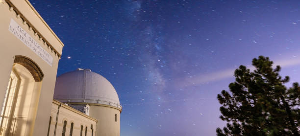 istock Night view of the historical Lick Observatory 1067144712