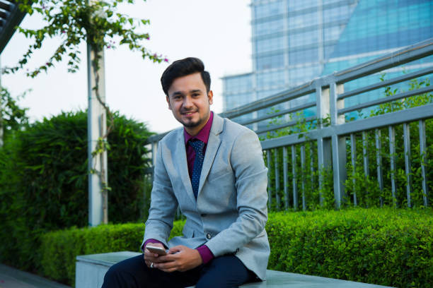 istock Businessman sitting- stock image 1067146010