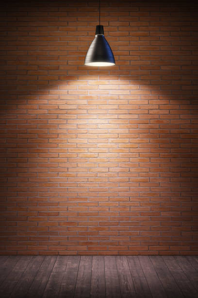 istock room interior with lamp at night 1067152852