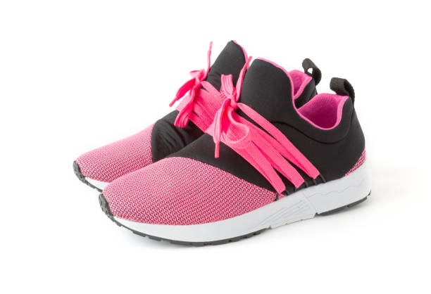 istock isolated unisex modern style jogging shoes 1067164500