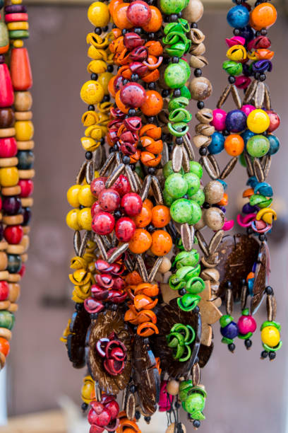istock Typical Cuban souvenir - seed jewelry 1067173242
