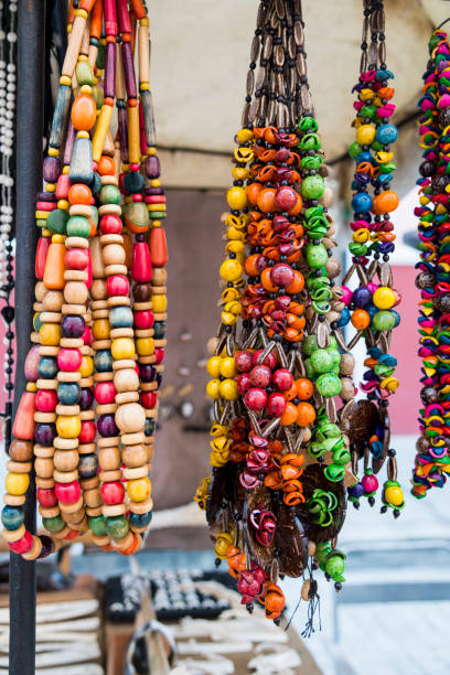 istock Typical Cuban souvenir - seed jewelry 1067173250