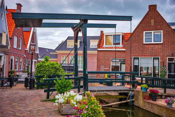 istock Volendam - small historical Dutch village (HDRi) 1067179358