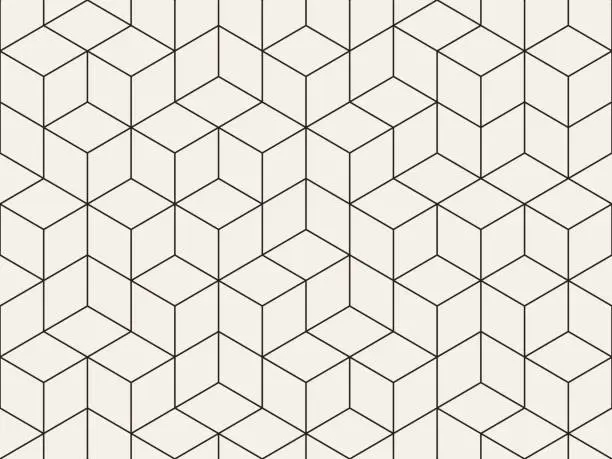 Vector illustration of Seamless Geometric Pattern