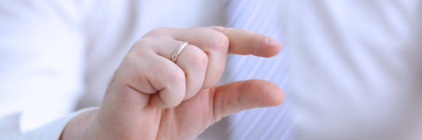 istock Male arms articulating during conference 1067203654