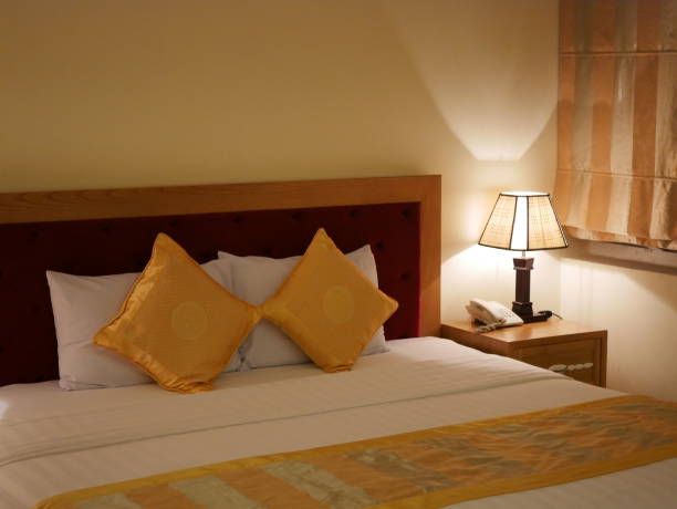 istock linens over a luxury hotel bed 1067236036