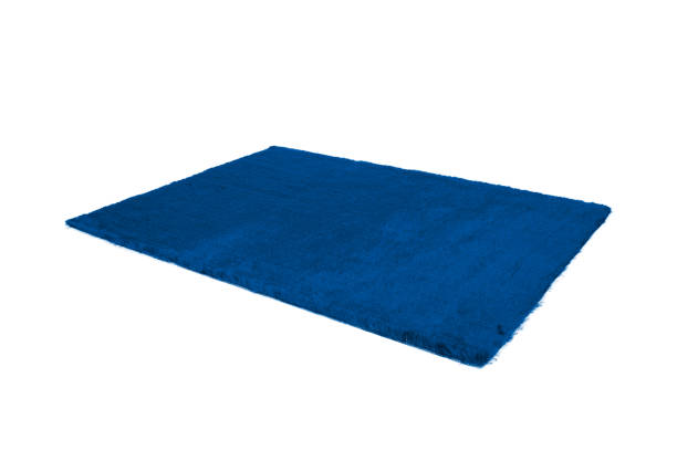 istock Furry carpet. Isolated on white background 1067240348