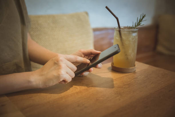 istock woman with smartphone 1067252436