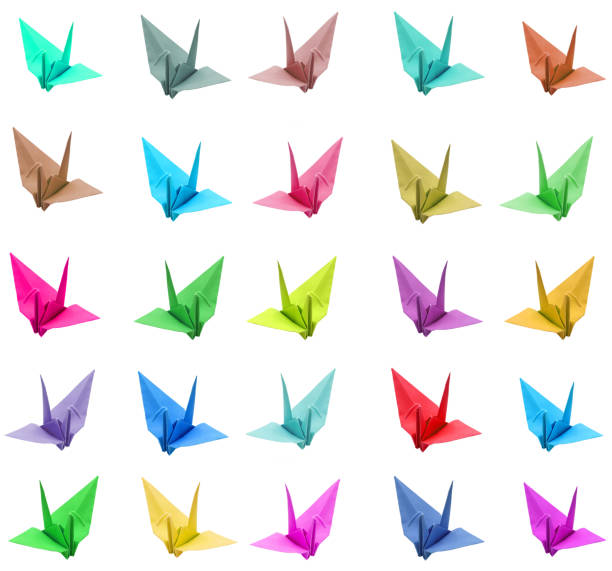 istock Bird Origami. Colors, papercraft 1067252600