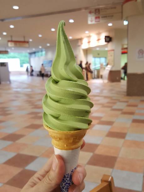 istock Matcha green tea ice cream desserts 1067271856