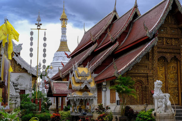 istock Chiangmai Thailand Golden temple 1067278112