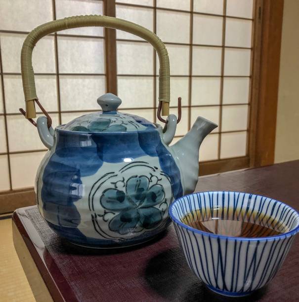 istock Green tea Japan Ryokan 1067300516