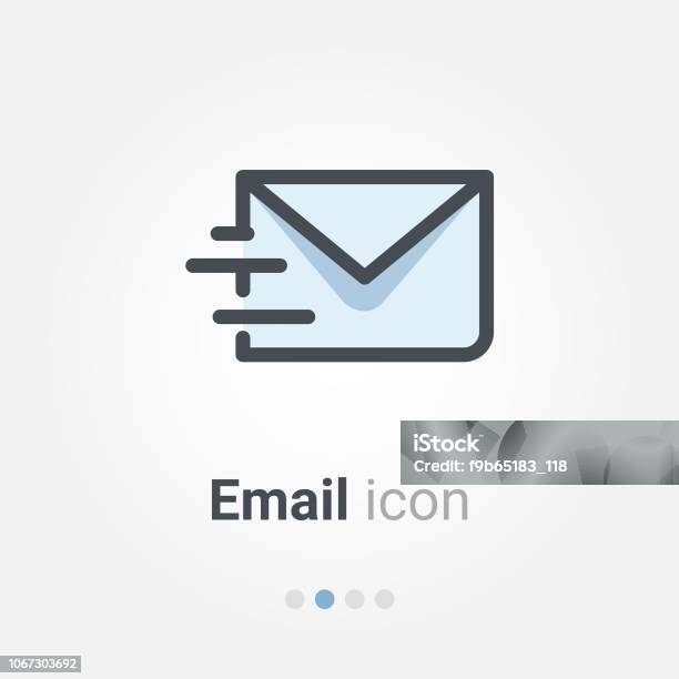 Email Vector Icon Stock Illustration - Download Image Now - E-Mail, Icon Symbol, Send