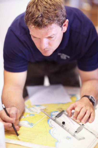 istock Finding the co-ordinates of a lost person 1067322202