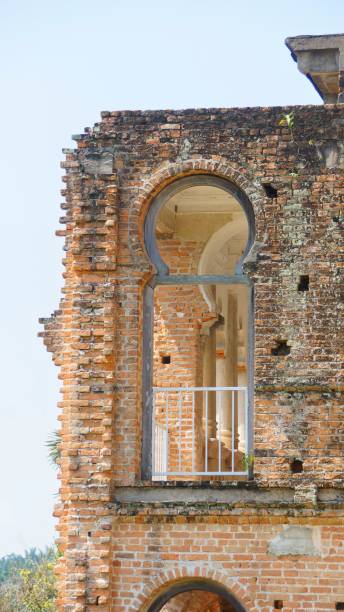 istock Windows of abandoned castle in Perak, Malaysia 1067327518