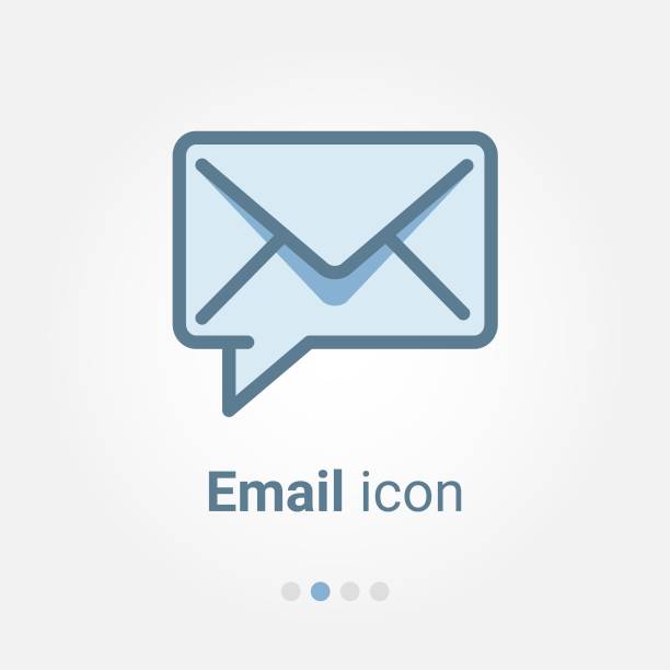 Email vector icon Email vector icon logo mail stock illustrations