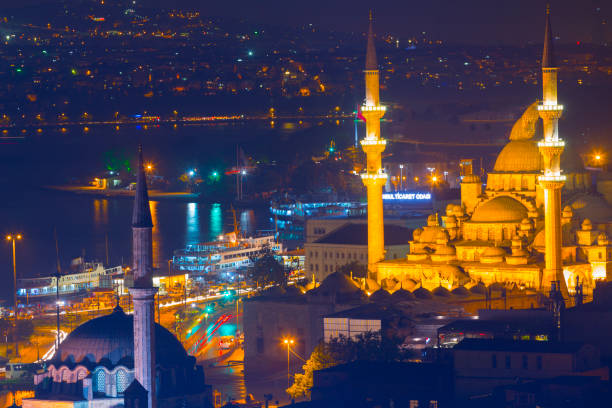 istock İstanbul night city 1067337556
