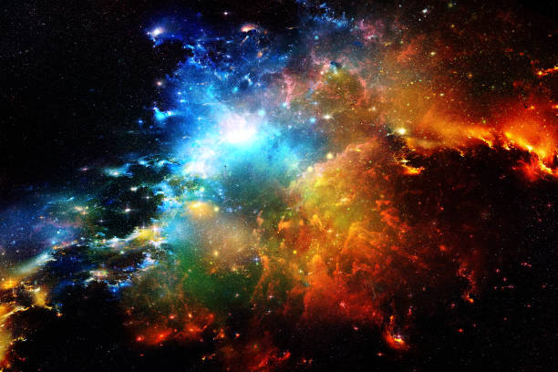 istock Stars and galaxy space sky night background 1067349006