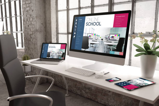 istock industrial office mockup responsive website online school 1067355130