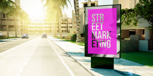 istock stret marketing advertising on billboard at suburbs 1067355208