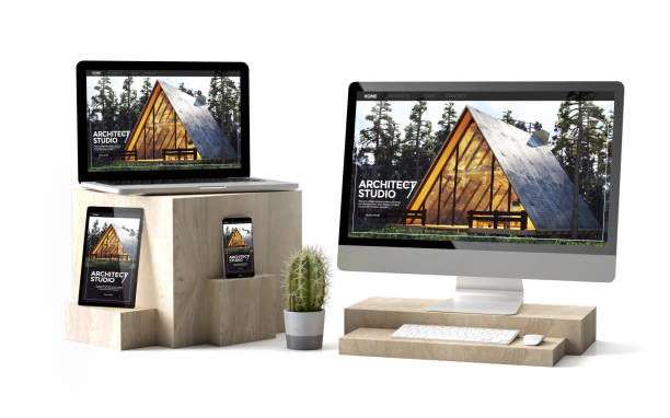 istock wooden cubes devices isolated architect responsive website 1067356348