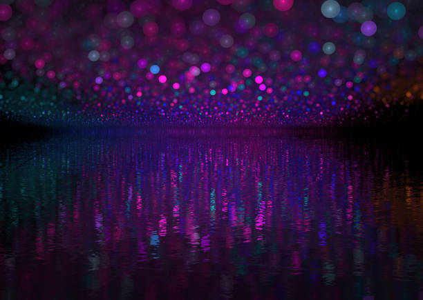 istock aurora borealis over icy lake 1067358702
