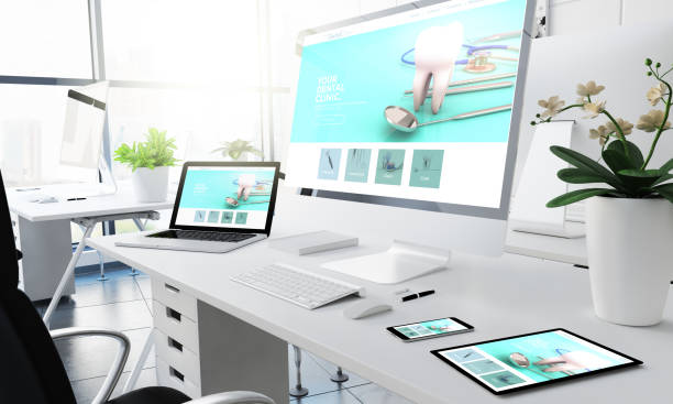 istock office responsive devices dental clinic website 1067359364