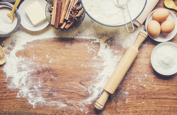 istock Pastry, cakes, cook their own hands. Selective focus. 1067365134