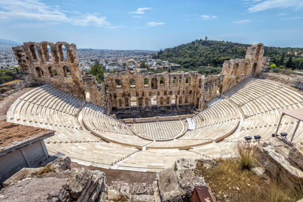istock Odeon of Herodes Atticus at the Acropolis, Athens, Greece 1067371410