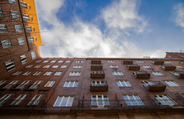 istock Large apartment building in Budapest, Hungary 1067381440