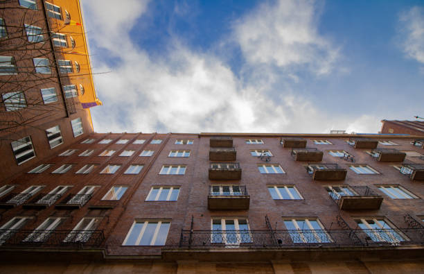 istock Large apartment building in Budapest, Hungary 1067381466